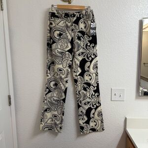 Vintage Etcetera “Karma” Paisley Flare Pants – NWT Size 6